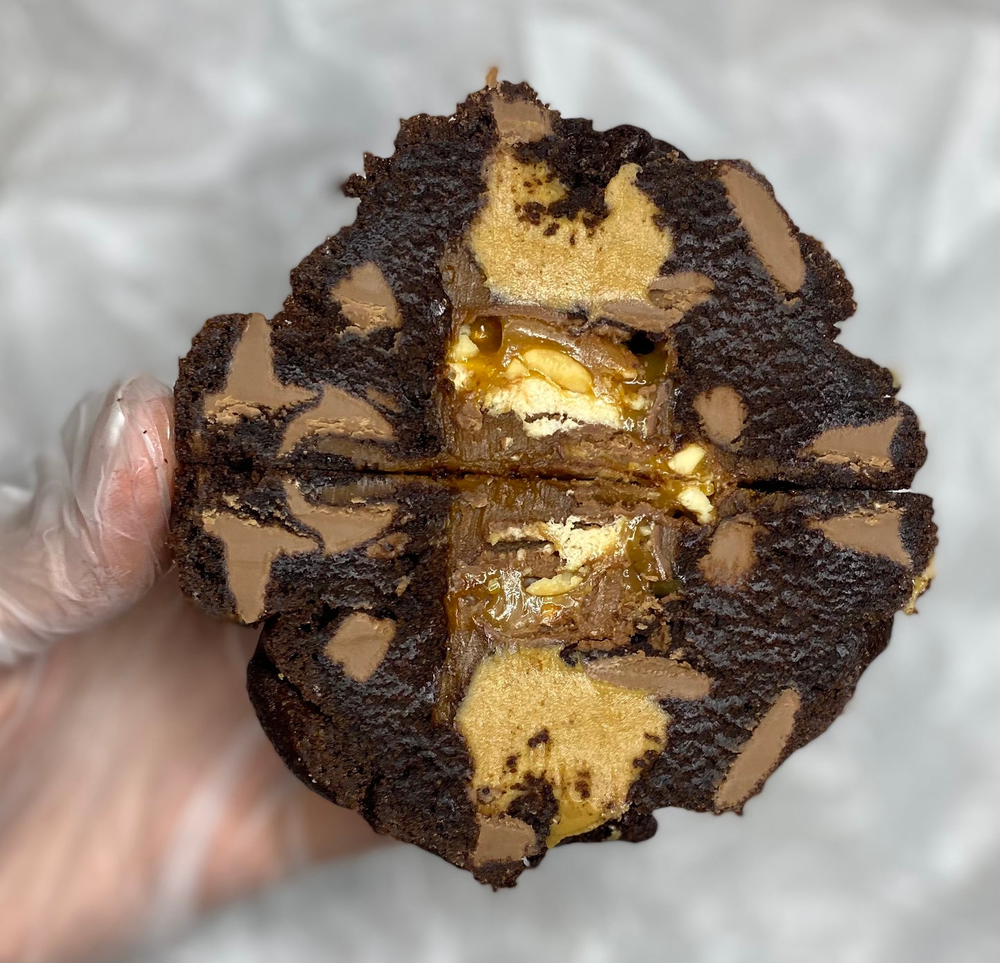 Snicker Bomb cookie