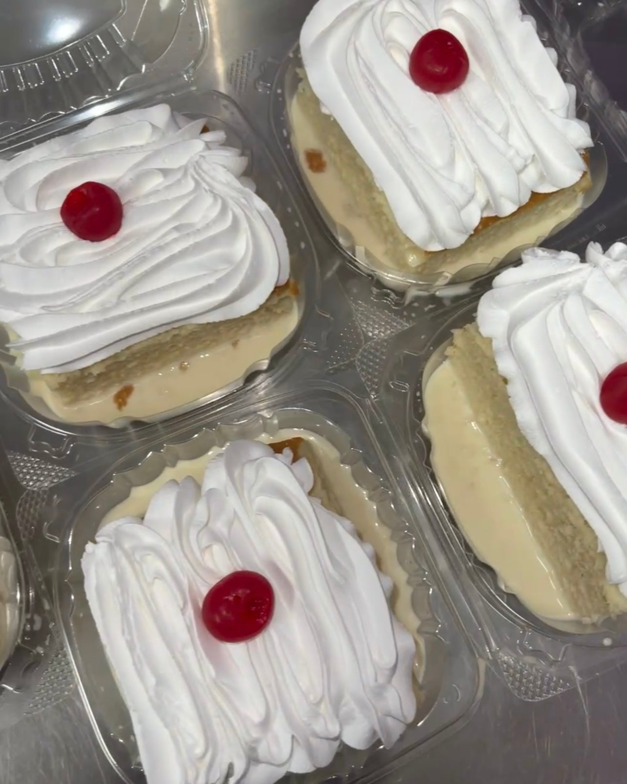 Tres Leche Slice