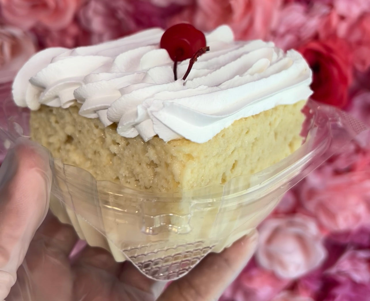 Tres Leche Slice