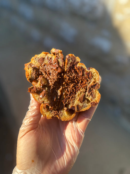 Chocolate chip Dubai Nutella