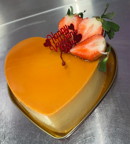 Small Heartshape Flan